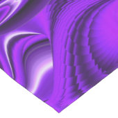 Lila Blume Regenbogen Träume Kurzer Tischläufer (Ecke)