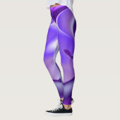 Lila Blume Regenbogen Träume Leggings (Links)