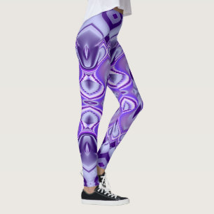 Lila Blume Regenbogen Träume Leggings
