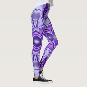 Lila Blume Regenbogen Träume Leggings