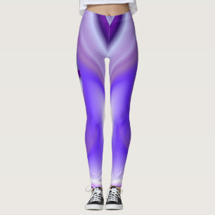 Lila Blume Regenbogen Träume Leggings
