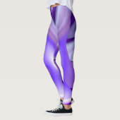 Lila Blume Regenbogen Träume Leggings (Links)