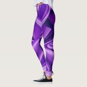 Lila Blume Regenbogen Träume Leggings (Links)