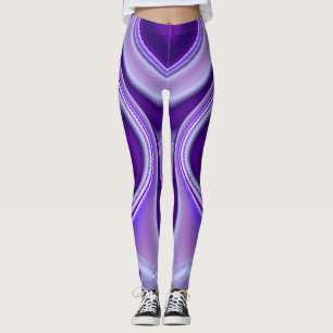 Lila Blume Regenbogen Träume Leggings