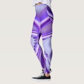 Lila Blume Regenbogen Träume Leggings (Links)