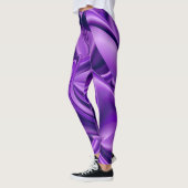 Lila Blume Regenbogen Träume Leggings (Links)