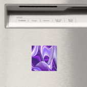 Lila Blume Regenbogen Träume Magnet (In Situ (Geschirrspüler))
