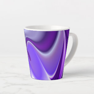 Lila Blume Regenbogen Träume Milchtasse