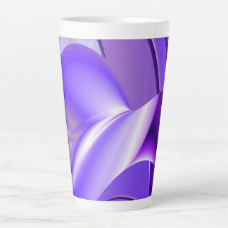 Lila Blume Regenbogen Träume Milchtasse