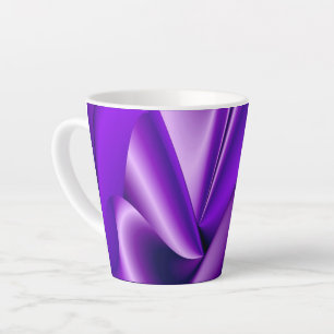 Lila Blume Regenbogen Träume Milchtasse