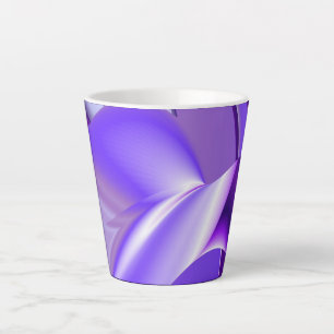 Lila Blume Regenbogen Träume Milchtasse