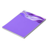 Lila Blume Regenbogen Träume Notizblock (Rotiert)