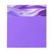 Lila Blume Regenbogen Träume Notizblock (Vorderseite)