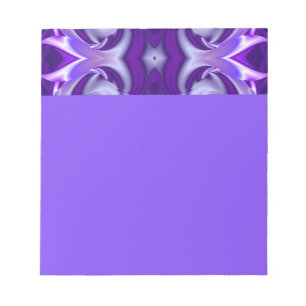 Lila Blume Regenbogen Träume Notizblock