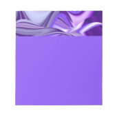 Lila Blume Regenbogen Träume Notizblock (Vorderseite)