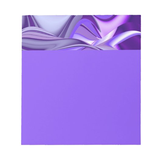 Lila Blume Regenbogen Träume Notizblock (Vorderseite)