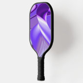 Lila Blume Regenbogen Träume Pickleball Paddel Schläger (Links)