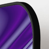 Lila Blume Regenbogen Träume Pickleball Schläger (Linke Seite)