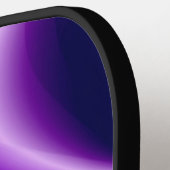 Lila Blume Regenbogen Träume Pickleball Schläger (Linke Seite)