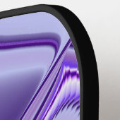 Lila Blume Regenbogen Träume Pickleball Schläger (Linke Seite)