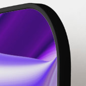 Lila Blume Regenbogen Träume Pickleball Schläger (Linke Seite)