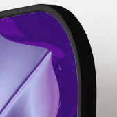 Lila Blume Regenbogen Träume Pickleball Schläger (Linke Seite)