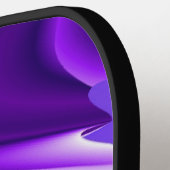 Lila Blume Regenbogen Träume Pickleball Schläger (Linke Seite)