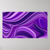 Lila Blume Regenbogen Träume Poster (Vorne)