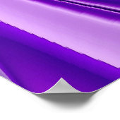Lila Blume Regenbogen Träume Poster (Ecke)