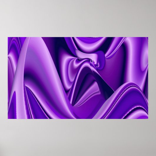 Lila Blume Regenbogen Träume Poster (Vorne)