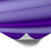 Lila Blume Regenbogen Träume Poster (Ecke)