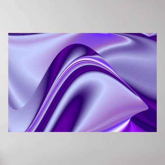 Lila Blume Regenbogen Träume Poster (Vorne)