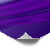 Lila Blume Regenbogen Träume Poster (Ecke)