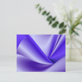 Lila Blume Regenbogen Träume Postkarte (Stehend Vorderseite)