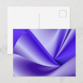 Lila Blume Regenbogen Träume Postkarte (Vorne/Hinten)