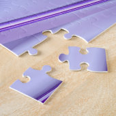 Lila Blume Regenbogen Träume Puzzle (Seite)