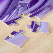 Lila Blume Regenbogen Träume Puzzle (Seite)