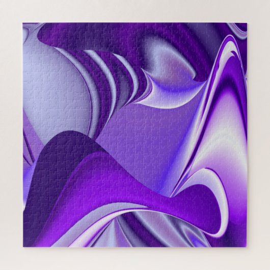 Lila Blume Regenbogen Träume Puzzle (Vertikal)