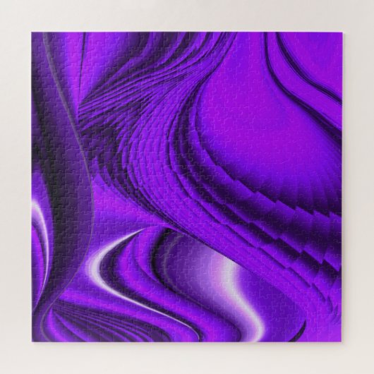 Lila Blume Regenbogen Träume Puzzle (Horizontal)