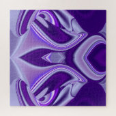 Lila Blume Regenbogen Träume Puzzle (Horizontal)