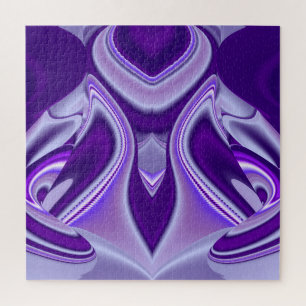 Lila Blume Regenbogen Träume Puzzle