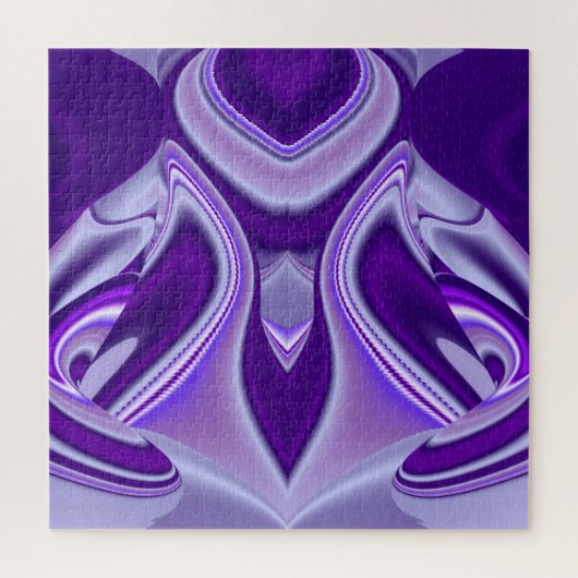 Lila Blume Regenbogen Träume Puzzle (Vertikal)