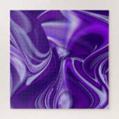 Lila Blume Regenbogen Träume Puzzle (Horizontal)