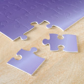 Lila Blume Regenbogen Träume Puzzle (Seite)