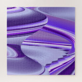 Lila Blume Regenbogen Träume Puzzle (Horizontal)