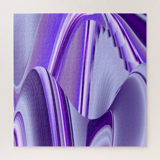 Lila Blume Regenbogen Träume Puzzle (Vertikal)