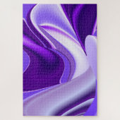 Lila Blume Regenbogen Träume Puzzle (Vertikal)