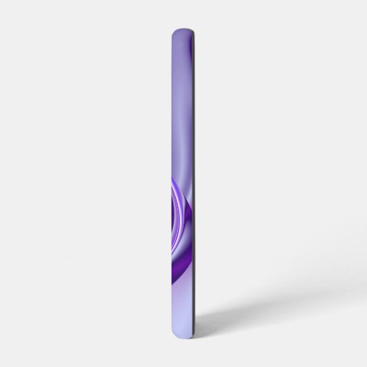 Lila Blume Regenbogen Träume Samsung Galaxy Hülle (Linke Seite)