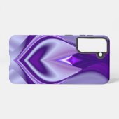 Lila Blume Regenbogen Träume Samsung Galaxy Hülle (Rückseite (Horizontal))