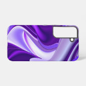 Lila Blume Regenbogen Träume Samsung Galaxy Hülle (Rückseite (Horizontal))